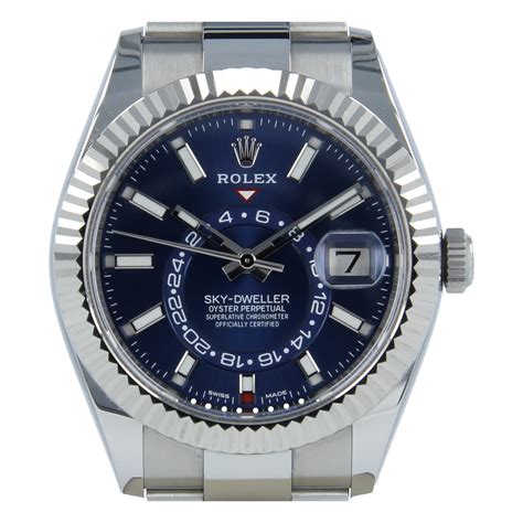 rolex esfera azul